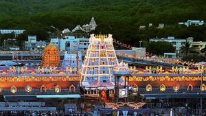 Tirumala Tirupati Devasthanams manages the country’s richest temple of Lord Venkateshwara at Tirumala in Andhra Pradesh(PTI Photo File) Tirumala Tirupati Devasthanams manages the country’s richest temple of Lord Venkateshwara at Tirumala in Andhra Pradesh(PTI Photo File)