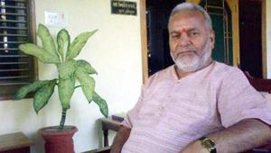 Three-time MP Chinmayanand is chairman of SS Law College in Uttar Pradesh’s Shahjahanpur.(Photo Courtesy: Livehindustan) Three-time MP Chinmayanand is chairman of SS Law College in Uttar Pradesh’s Shahjahanpur.(Photo Courtesy: Livehindustan)
