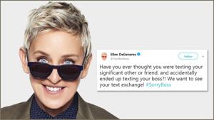 It wasn’t long before people started sharing their experiences.(Twitter/Ellen DeGeneres) It wasn’t long before people started sharing their experiences.(Twitter/Ellen DeGeneres)