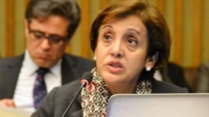 Pakistan has deployed former foreign secretary Tehmina Janjua to get the Geneva-based UN body to issue a resolution against India on alleged human rights violations in Kashmir.(Twitter / @TehminaJanjua) Pakistan has deployed former foreign secretary Tehmina Janjua to get the Geneva-based UN body to issue a resolution against India on alleged human rights violations in Kashmir.(Twitter / @TehminaJanjua)