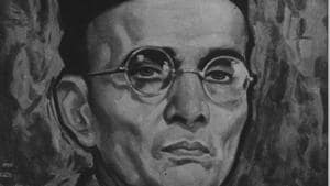 Savarkar, though there was no doubt about his love for the nation, I personally hold him responsible for the break-up of India at independence.(HT File)