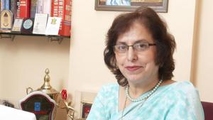 Perin Bagli, principal, Activity High School, Peddar Road.(HT) Perin Bagli, principal, Activity High School, Peddar Road.(HT)