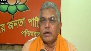 West Bengal BJP chief Dilip Ghosh allegedly told BJP supporters that TMC workers could be quashed like flies and mosquitoes.(ANI PHOTO.) West Bengal BJP chief Dilip Ghosh allegedly told BJP supporters that TMC workers could be quashed like flies and mosquitoes.(ANI PHOTO.)