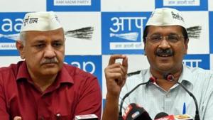 The Delhi government launched ‘Constitution at 70’ campaign for school students.(Amal KS/HT PHOTO) The Delhi government launched ‘Constitution at 70’ campaign for school students.(Amal KS/HT PHOTO)