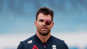 FILE PHOTO: Cricket - Ashes 2019 - Third Test - England v Australia - Headingley, Leeds, Britain - August 22, 2019 England's James Anderson bowling after the match.(Action Images via Reuters) FILE PHOTO: Cricket - Ashes 2019 - Third Test - England v Australia - Headingley, Leeds, Britain - August 22, 2019 England's James Anderson bowling after the match.(Action Images via Reuters)
