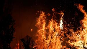 Brazil’s president is finding himself increasingly isolated on the global stage over his response to the blazes, which threaten what many view as a key bulwark against global climate change.(Reuters Photo) Brazil’s president is finding himself increasingly isolated on the global stage over his response to the blazes, which threaten what many view as a key bulwark against global climate change.(Reuters Photo)