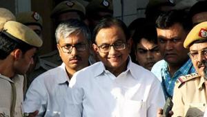 P Chidambaram was laundering money even on the day a complaint was registered against him, ED said.(Photo ANI) P Chidambaram was laundering money even on the day a complaint was registered against him, ED said.(Photo ANI)