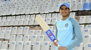 Indian Cricketer Shubman Gill at PCA Stadium in Mohali(Anil Dayal/Hindustan Times) Indian Cricketer Shubman Gill at PCA Stadium in Mohali(Anil Dayal/Hindustan Times)