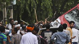 The Mamata Banerjee government is planning to table a draft bill to check mob assaults and lynching in Bengal.(AP Photo (Representative image)) The Mamata Banerjee government is planning to table a draft bill to check mob assaults and lynching in Bengal.(AP Photo (Representative image))