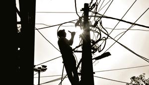 A review of the power sector in the North East regions was held by Union power minister RK Singh on Tuesday.(HT PHOTO.) A review of the power sector in the North East regions was held by Union power minister RK Singh on Tuesday.(HT PHOTO.)