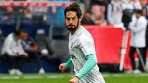 File image of Real Madrid footballer Isco.(REUTERS) File image of Real Madrid footballer Isco.(REUTERS)