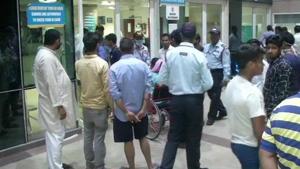 The violence took place after a 40-year-old patient with chronic liver disease and a history of alcoholism, who had multiple complications including diabetes and was on a ventilator, died. Following this, two doctors were attacked which has led to the strike.(ANI) The violence took place after a 40-year-old patient with chronic liver disease and a history of alcoholism, who had multiple complications including diabetes and was on a ventilator, died. Following this, two doctors were attacked which has led to the strike.(ANI)