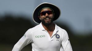 File image of India cricketer Ravindra Jadeja.(AP) File image of India cricketer Ravindra Jadeja.(AP)