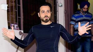Bollywood actor Emraan Hashmi spotted at Bandra in Mumbai on Wednesday. Bollywood actor Emraan Hashmi spotted at Bandra in Mumbai on Wednesday.