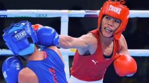 A file photo of Indian boxer Mary Kom.(PTI) A file photo of Indian boxer Mary Kom.(PTI)