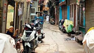 A lane in Walled city.(HT Photo) A lane in Walled city.(HT Photo)