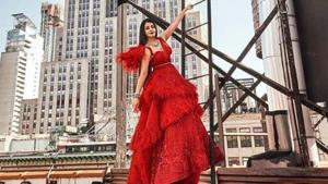 Aishwarya Rai shot for the inaugural September issue of Peacock in New York.(Shanepeacock/instagram) Aishwarya Rai shot for the inaugural September issue of Peacock in New York.(Shanepeacock/instagram)