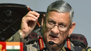 Ever since the government announced its move on Article 370, the top brass of the Army has frequently undertaken visits to the Valley to review the security situation.(PTI image) Ever since the government announced its move on Article 370, the top brass of the Army has frequently undertaken visits to the Valley to review the security situation.(PTI image)