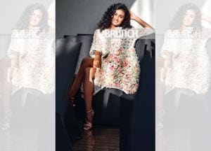 This foliage trench that Rahul Mishra showcased at his first ever Haute Couture Week in Paris is pièce de résistance, says Supriya Dravid (Model: Rakshita. On Rakshita: Outfit and shoes, Rahul Mishra)(Photo shot exclusively for HT Brunch by Hari Nair) This foliage trench that Rahul Mishra showcased at his first ever Haute Couture Week in Paris is pièce de résistance, says Supriya Dravid (Model: Rakshita. On Rakshita: Outfit and shoes, Rahul Mishra)(Photo shot exclusively for HT Brunch by Hari Nair)