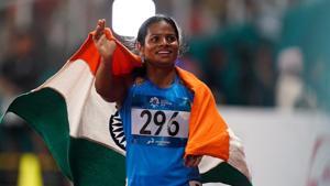 File image of Dutee Chand.(Getty Images) File image of Dutee Chand.(Getty Images)