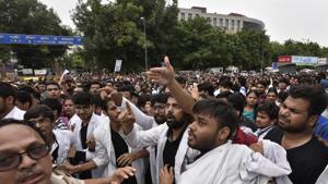 If the strike continues, the out-patient clinics will not be able to run at full capacity. Image used for representational purpose only.(Sanjeev Verma/HT FILE PHOTO) If the strike continues, the out-patient clinics will not be able to run at full capacity. Image used for representational purpose only.(Sanjeev Verma/HT FILE PHOTO)
