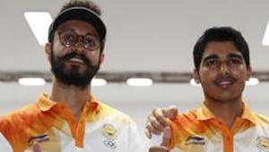 File photo of Abhishek Verma and Saurabh Chaudhary.(REUTERS) File photo of Abhishek Verma and Saurabh Chaudhary.(REUTERS)