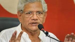 Sitaram Yechury spent over six hours with his ailing comrade and former lawmaker Md Yusuf Tarigami over two days.(HT FILE) Sitaram Yechury spent over six hours with his ailing comrade and former lawmaker Md Yusuf Tarigami over two days.(HT FILE)