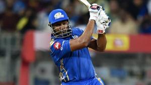 West Indies all-rounder Kieron Pollard(PTI) West Indies all-rounder Kieron Pollard(PTI)