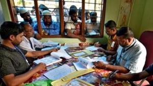 The final NRC is a supplementary list of inclusion or exclusion of those applicants whose names were not included in earlier drafts.(REUTERS PHOTO.) The final NRC is a supplementary list of inclusion or exclusion of those applicants whose names were not included in earlier drafts.(REUTERS PHOTO.)