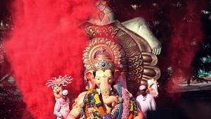 Ganesh Chaturthi 2019: The GSB Seva Mandal, Kings Circle will unveil its medium-sized 14-feet idol, the ‘richest’ Ganesh in the world which attracts over a million visitors.(Unsplash) Ganesh Chaturthi 2019: The GSB Seva Mandal, Kings Circle will unveil its medium-sized 14-feet idol, the ‘richest’ Ganesh in the world which attracts over a million visitors.(Unsplash)