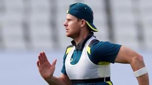 File image of Australia cricketer Steve Smith in action during a training session.(Action Images via Reuters) File image of Australia cricketer Steve Smith in action during a training session.(Action Images via Reuters)