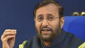 PrakashJavadekar said that the government was in the process of amending the Cinematograph Act to curb piracy.(PTI photo) PrakashJavadekar said that the government was in the process of amending the Cinematograph Act to curb piracy.(PTI photo)