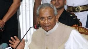 The term of Kalyan Singh, 87, as Rajasthan governor ends on September 4.(HT File Photo) The term of Kalyan Singh, 87, as Rajasthan governor ends on September 4.(HT File Photo)