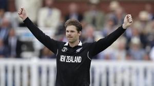 New Zealand's Lockie Ferguson during the Cricket World Cup.(AP) New Zealand's Lockie Ferguson during the Cricket World Cup.(AP)