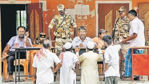 The total number of applicants and applications made public in the final list of the National Register of Citizens is higher than the respective figures in the July 2018 draft list, authorities said on Sunday, attributing the mix-up to an error in digitisation of records.(PTI Photo) The total number of applicants and applications made public in the final list of the National Register of Citizens is higher than the respective figures in the July 2018 draft list, authorities said on Sunday, attributing the mix-up to an error in digitisation of records.(PTI Photo)