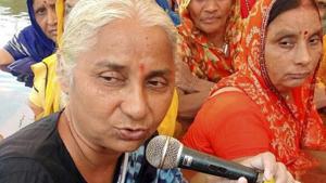 The health of Narmada Bachao Andolan (NBA) leader Medha Patkar, on a hunger protest for the past eight days seeking rehabilitation of those displaced by the Sardar Sarovar Dam project, has deteriorated(PTI)