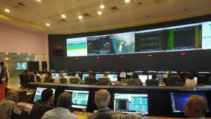 Moon lander Vikram got separated from its mother spacecraft Chandrayaan-2.(ISRO Photo) Moon lander Vikram got separated from its mother spacecraft Chandrayaan-2.(ISRO Photo)