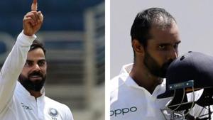 Virat Kohli speaks about Hanuma Vihari(HT Collage) Virat Kohli speaks about Hanuma Vihari(HT Collage)