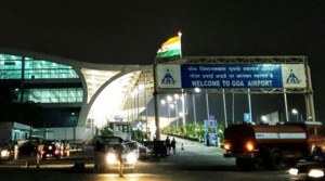 Goa ‘s only airport in Dabolim functions from the Indian naval airbase of INS Hansa.(HT PHOTO) Goa ‘s only airport in Dabolim functions from the Indian naval airbase of INS Hansa.(HT PHOTO)