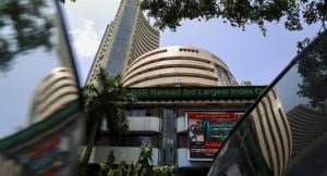 After plunging 867 points during the day, the 30-share index ended 769.88 points, or 2.06 per cent, lower at 36,562.91. The broader Nifty too sank 225.35 points, or 2.04 per cent, to settle at 10,797.90. (Image used for representation).(REUTERS FILE PHOTO.) After plunging 867 points during the day, the 30-share index ended 769.88 points, or 2.06 per cent, lower at 36,562.91. The broader Nifty too sank 225.35 points, or 2.04 per cent, to settle at 10,797.90. (Image used for representation).(REUTERS FILE PHOTO.)