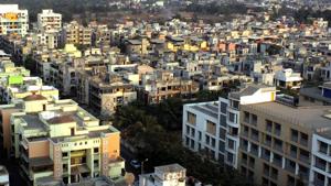 Earlier, the finance minister had met the stakeholders of the real estate sector including developers and home buyers.(HT PHOTO) Earlier, the finance minister had met the stakeholders of the real estate sector including developers and home buyers.(HT PHOTO)