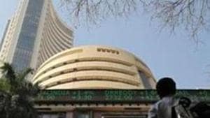 After plunging 770 points on Tuesday, the Indian equity indices opened in the red zone on Wednesday with both Sensex and Nifty down on global cues.(Reuters Image) After plunging 770 points on Tuesday, the Indian equity indices opened in the red zone on Wednesday with both Sensex and Nifty down on global cues.(Reuters Image)