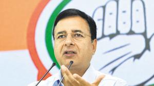 The Opposition Congress on Wednesday launched a scathing attack on the Modi government .(Sushil Kumar/HT PHOTO) The Opposition Congress on Wednesday launched a scathing attack on the Modi government .(Sushil Kumar/HT PHOTO)