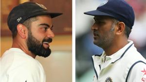 Virat Kohli, MS Dhoni(HT Collage) Virat Kohli, MS Dhoni(HT Collage)