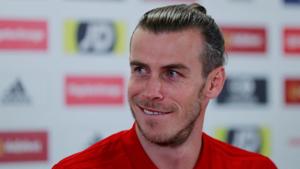 Gareth Bale during the press conference(Action Images via Reuters) Gareth Bale during the press conference(Action Images via Reuters)