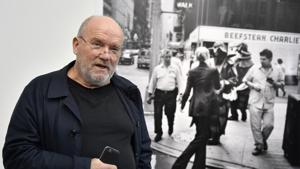 Photographer Peter Lindbergh talks to the press in front of his street photography during the exhibition 'Women on Street' at the NRW Forum Gallery in Duesseldorf, Germany.(AP) Photographer Peter Lindbergh talks to the press in front of his street photography during the exhibition 'Women on Street' at the NRW Forum Gallery in Duesseldorf, Germany.(AP)