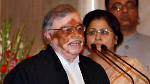 Kerala’s outgoing governor P Sathasivam speaks on the position of state government on Sabarimala Temple.(HT photo) Kerala’s outgoing governor P Sathasivam speaks on the position of state government on Sabarimala Temple.(HT photo)