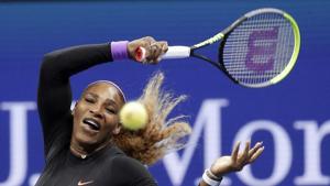 New York: Serena Williams, of the United States, returns a shot to Qiang Wang, of China, during the quarterfinals of the U.S. Open tennis tournament Tuesday, Sept. 3, 2019, in New York. AP/PTI(AP9_4_2019_000023B)(AP) New York: Serena Williams, of the United States, returns a shot to Qiang Wang, of China, during the quarterfinals of the U.S. Open tennis tournament Tuesday, Sept. 3, 2019, in New York. AP/PTI(AP9_4_2019_000023B)(AP)