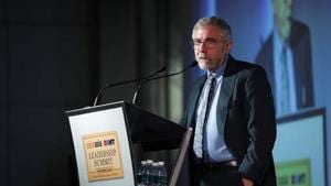 HT-Mint Asia Leadership Summit: Economist Paul Krugman said the world’s centre of gravity has shifted “very dramatically” in the past few decades from the G7 to Asia, adding that the US’s share of the economy is diminishing.(HT Photos)