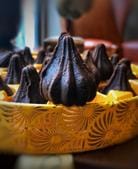 You can do anything with the idea of the modak, as long as it’s the right shape. Country of Origin makes a Hazelnut Fudge one that’s nutty and gorgeously rich. You can do anything with the idea of the modak, as long as it’s the right shape. Country of Origin makes a Hazelnut Fudge one that’s nutty and gorgeously rich.